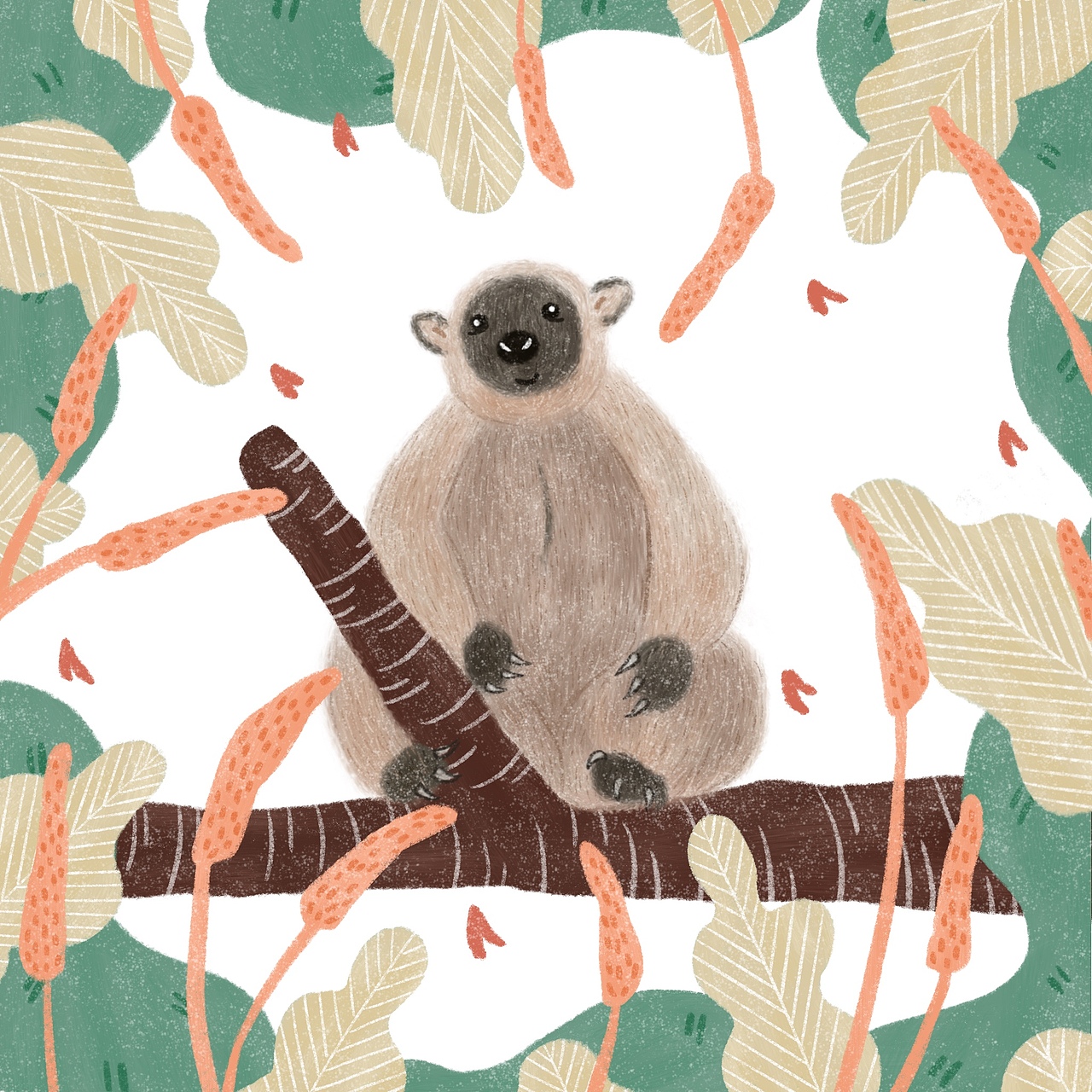 树上生活 Life on trees（图ZMTkxNDMyODY0） - 儿童插画 - 站酷设计师小米猪兑水原创素材 - 站酷ZCOOL