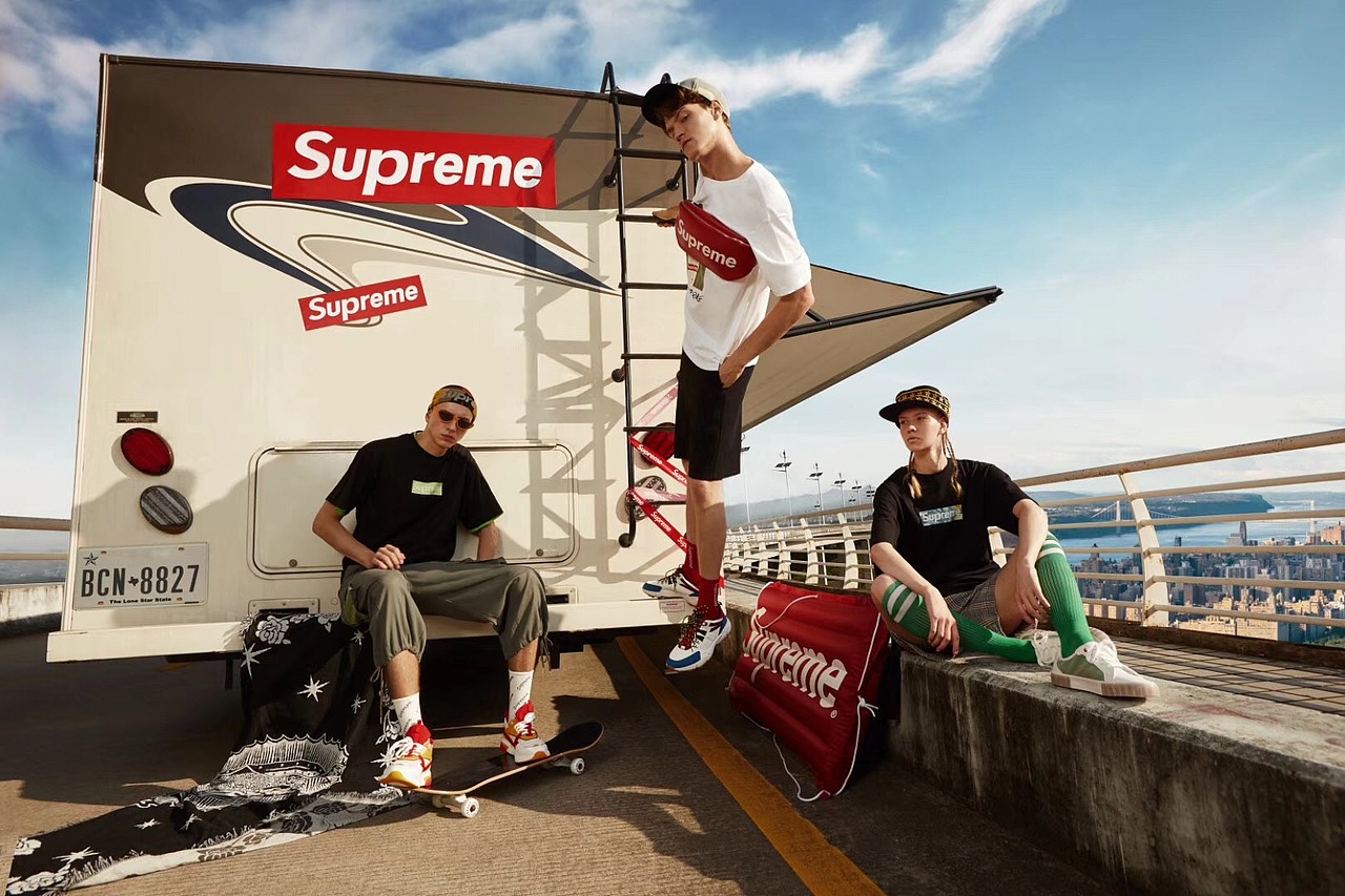 潮牌拍摄|势拼supreme商业大片