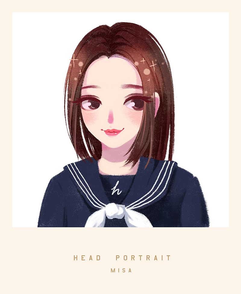 Q版头像合集（图ZOTA5NDM2NTY=） - 艺术插画 - 站酷设计师Misa酱原创素材 - 站酷ZCOOL