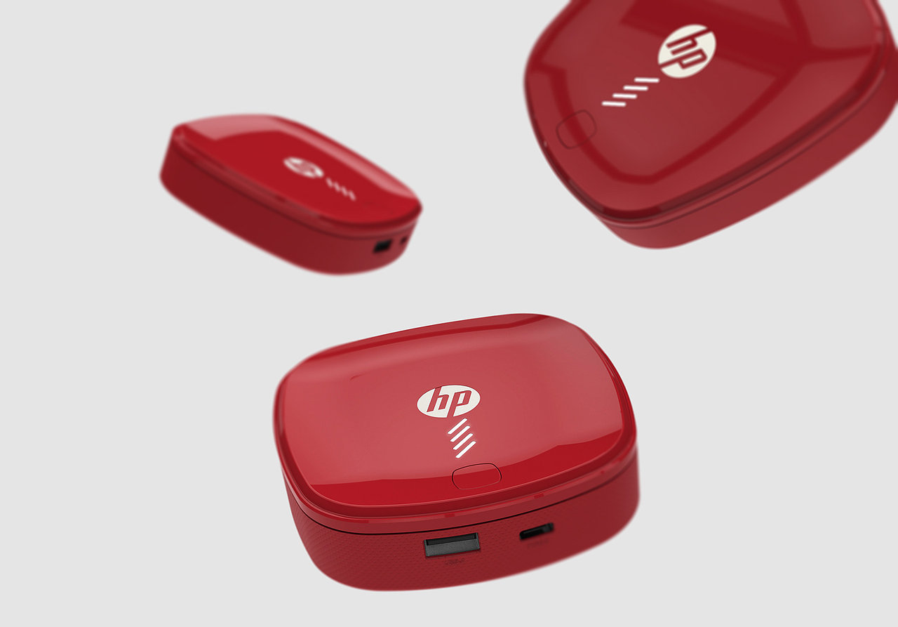 HP power bank-惠普充電寶（图ZMTgzNzI2ODky） - 电子产品 - 站酷设计师YUprince原创素材 - 站酷ZCOOL