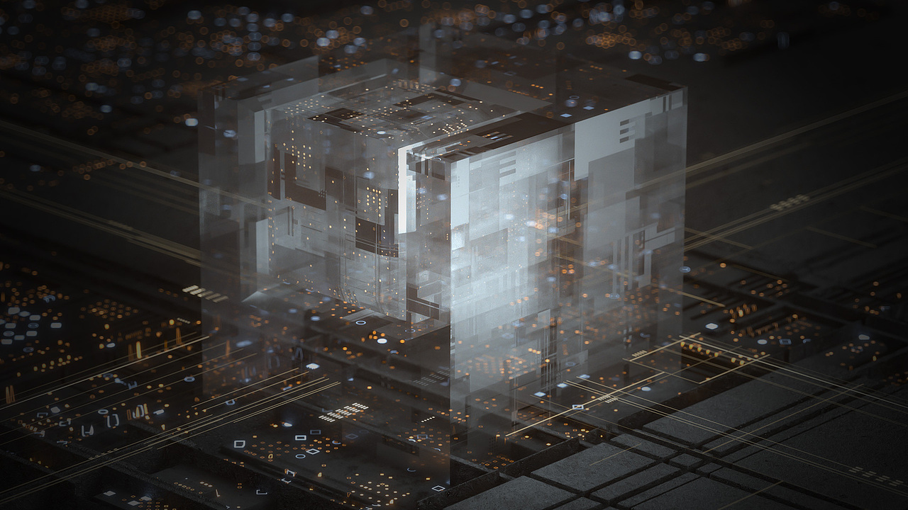 c4d 科技风（图ZMjkwNDI5NjAw） - 建筑/空间 - 站酷设计师没有灵魂的猫原创素材 - 站酷ZCOOL