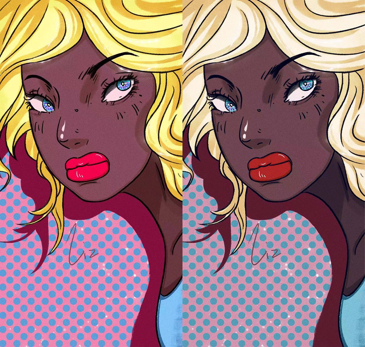 美少女（图ZMTg4Mzg4ODU2） - 创作习作 - 站酷设计师Batouuu原创素材 - 站酷ZCOOL