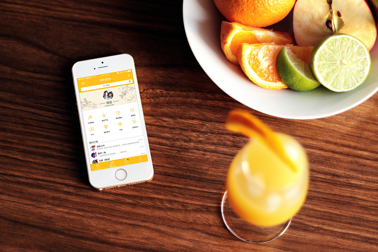 古风音乐app界面,iPad界面,小程序界面