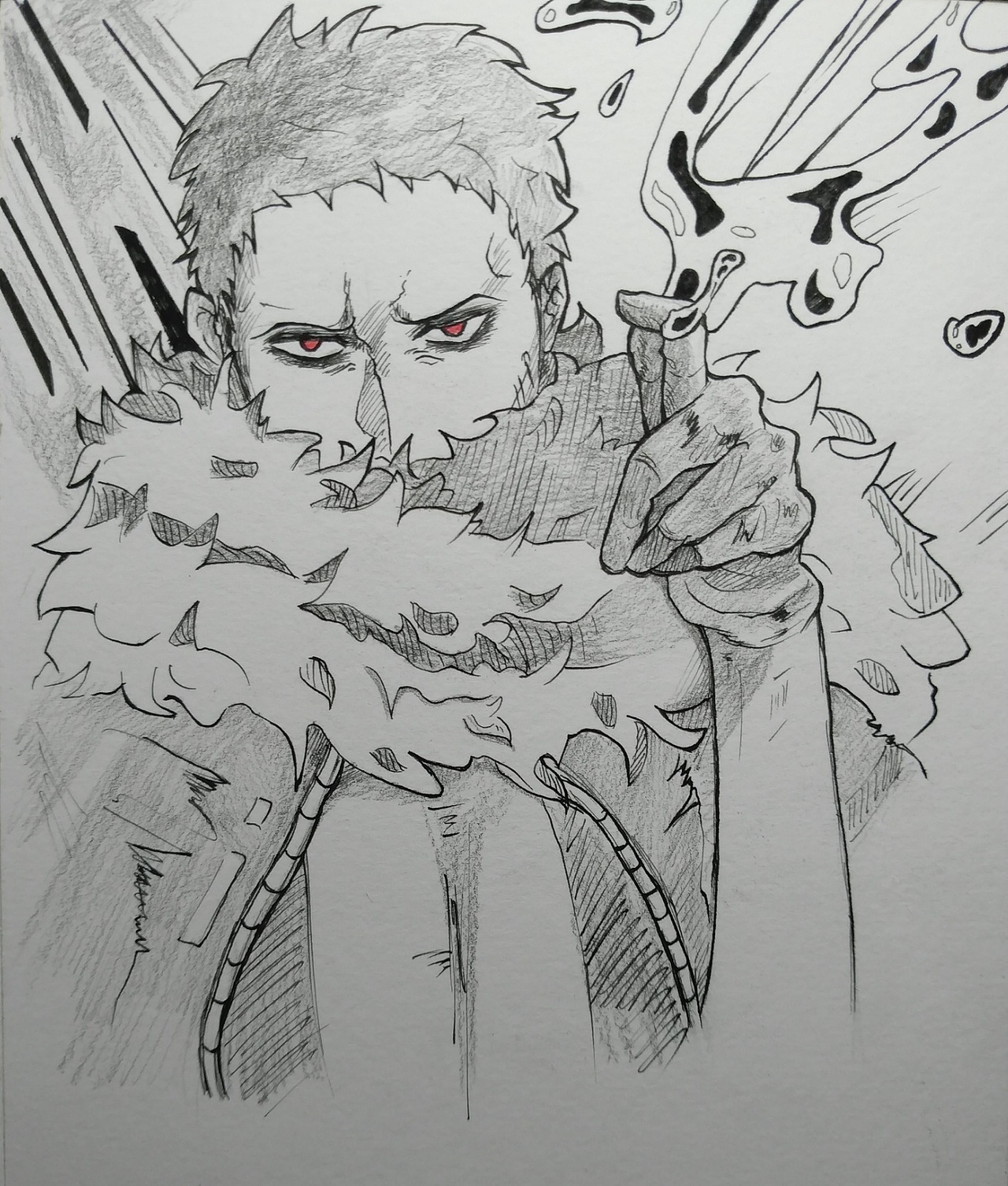 海贼王卡二临摹