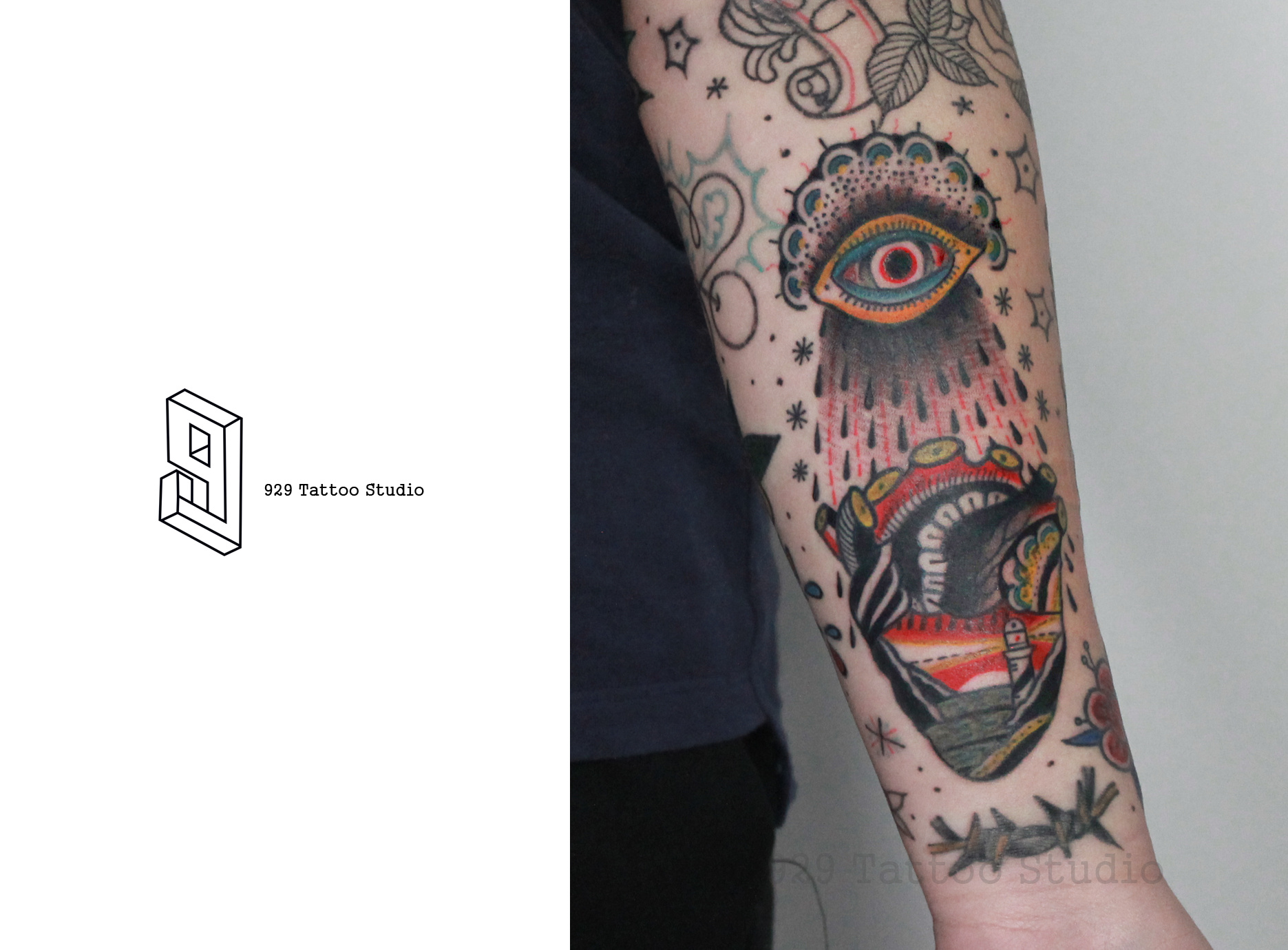 oldschool | 花臂拼接