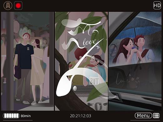 戀人系列插畫（個人主頁-ZNTY3MzkxNjg=） - 創(chuàng)作習作 - 站酷設(shè)計師壹介_YIJIE原創(chuàng)素材 - 站酷ZCOOL
