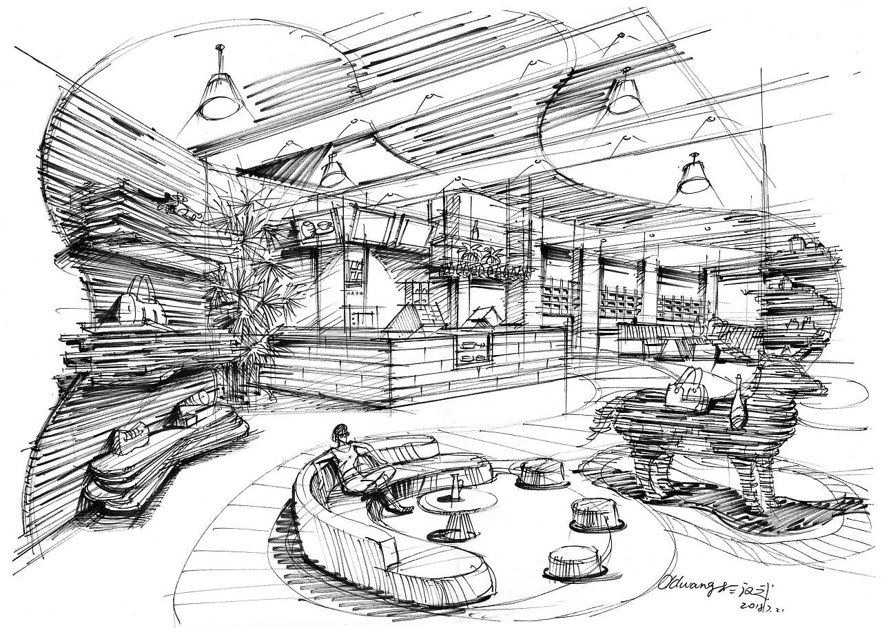 水湾酒吧街旧商业街区改造设计赏析|空间|其他空间|空间印象商业设计 - 原创作品 - 站酷 (ZCOOL)