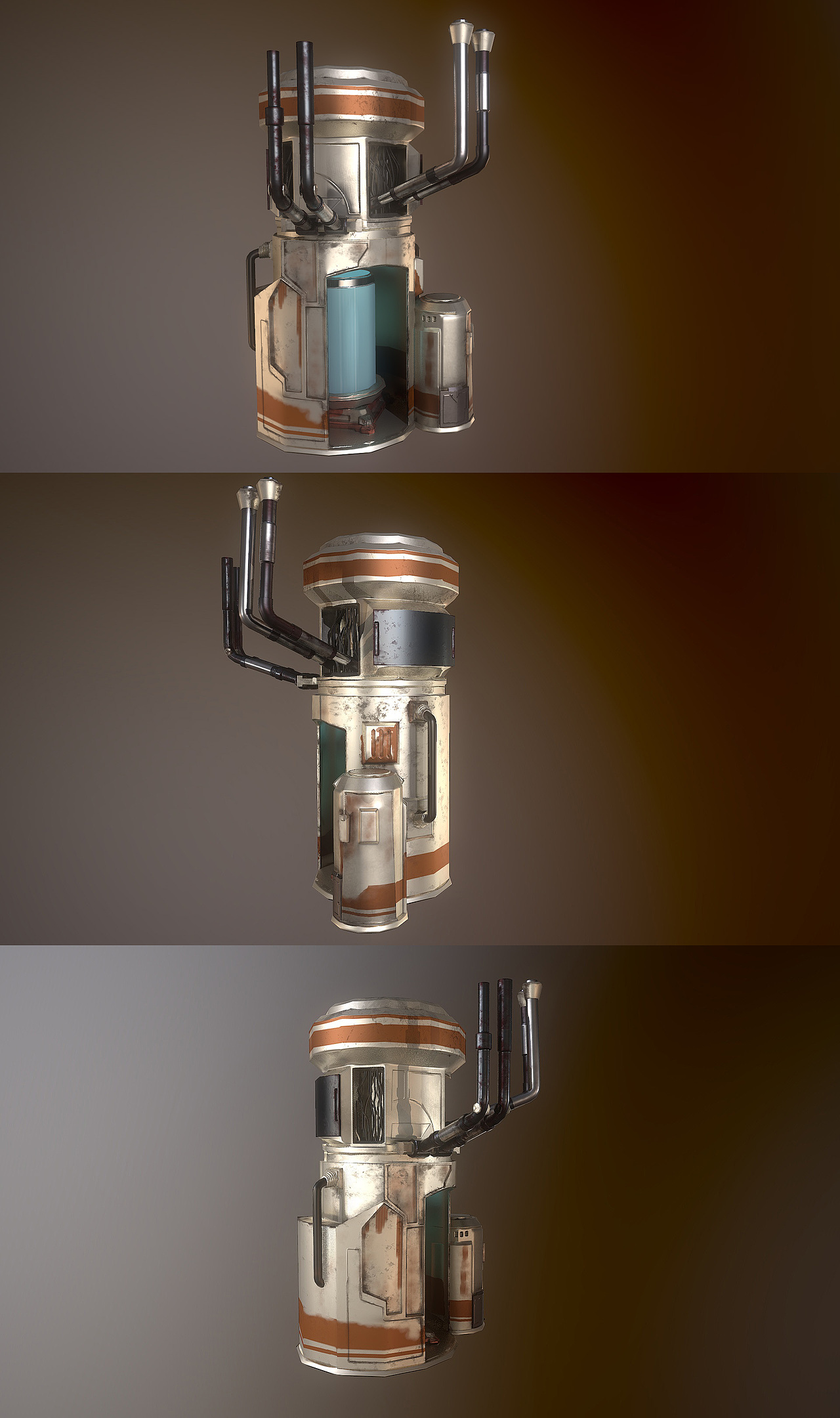 游戏场景道具建模