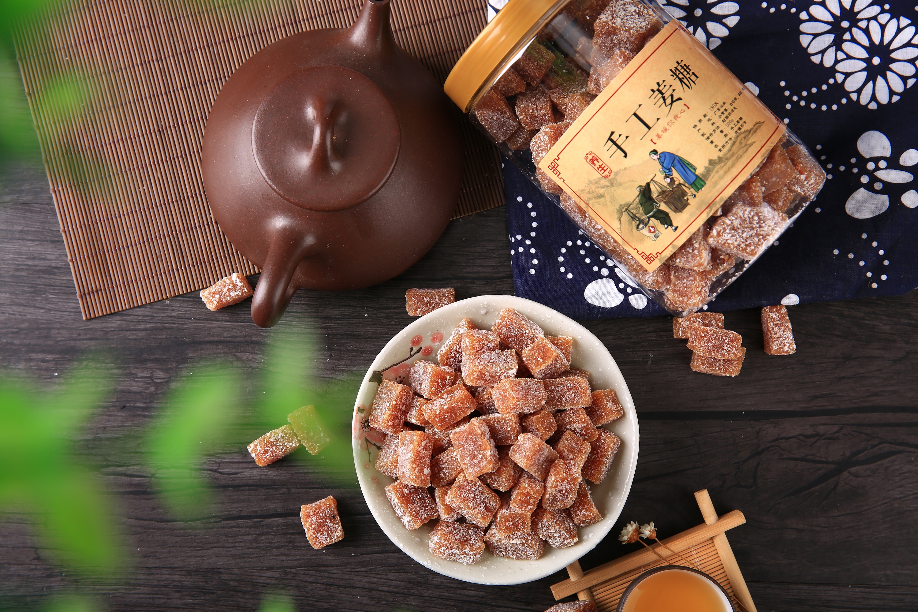 产品摄影-姜糖