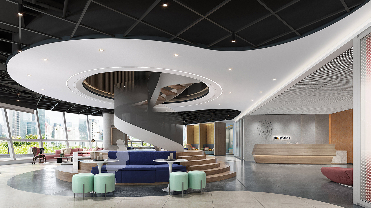 南山办公室装修 南山办公室设计装修 写字楼装饰公司