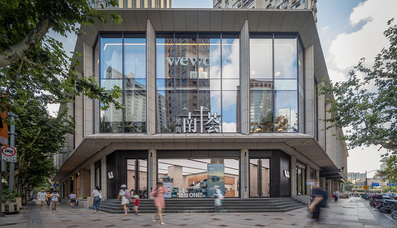 上海淮海路南丰荟（图ZMjczODczMTIw） - 环境/建筑摄影 - 站酷设计师梁文军原创素材 - 站酷ZCOOL