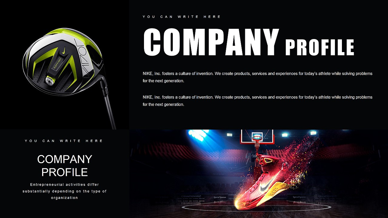 NIKE耐克时尚运动品牌营销策划PPT模板（图ZNzg0MjY1NzY=） - PPT/Keynote - 站酷设计师MASEFAT工作室原创素材 - 站酷ZCOOL