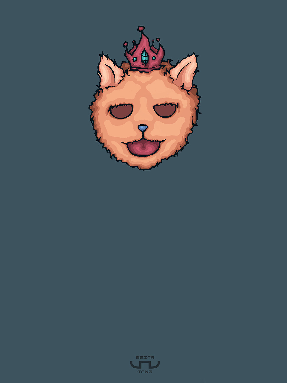 - 带着皇冠的猫 -