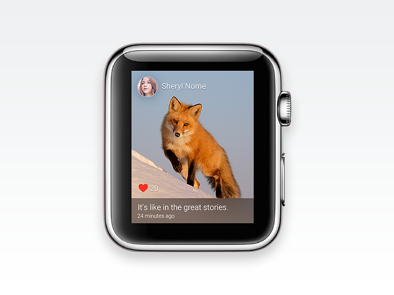 微信 Apple Watch（图ZMjQ1OTQ2Njg=） - APP界面 - 站酷设计师ponyodora原创素材 - 站酷ZCOOL