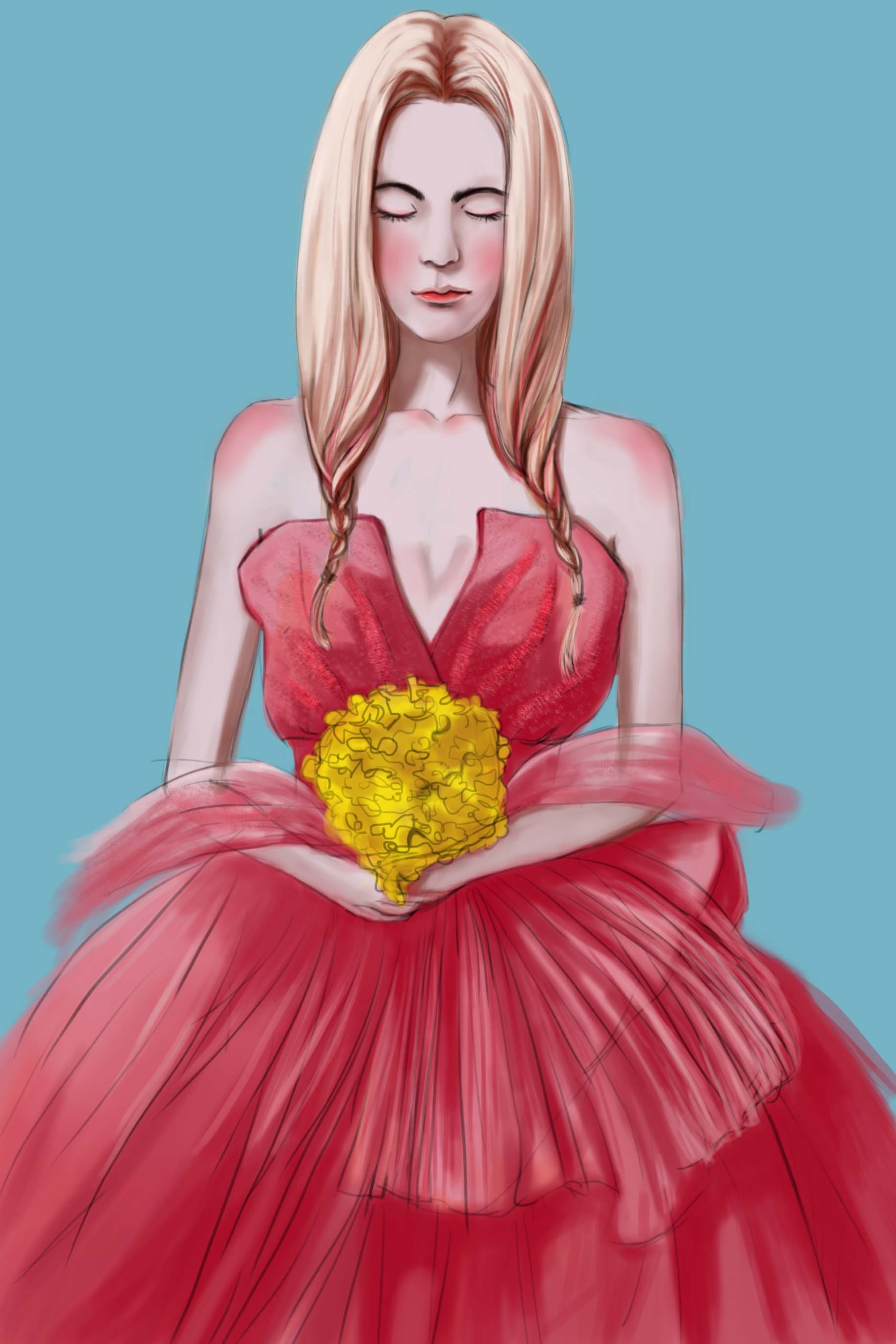 新娘1|插画|创作习作|渝泫 - 原创作品 - 站酷 (zcool)