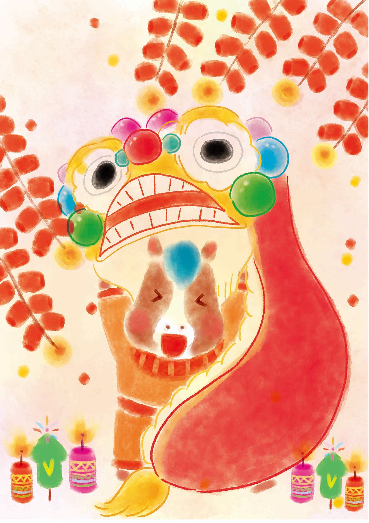 馬年的一些作品（圖ZMTM5MTQ2ODA=） - 商業(yè)插畫 - 站酷設計師daslachein原創(chuàng)素材 - 站酷ZCOOL