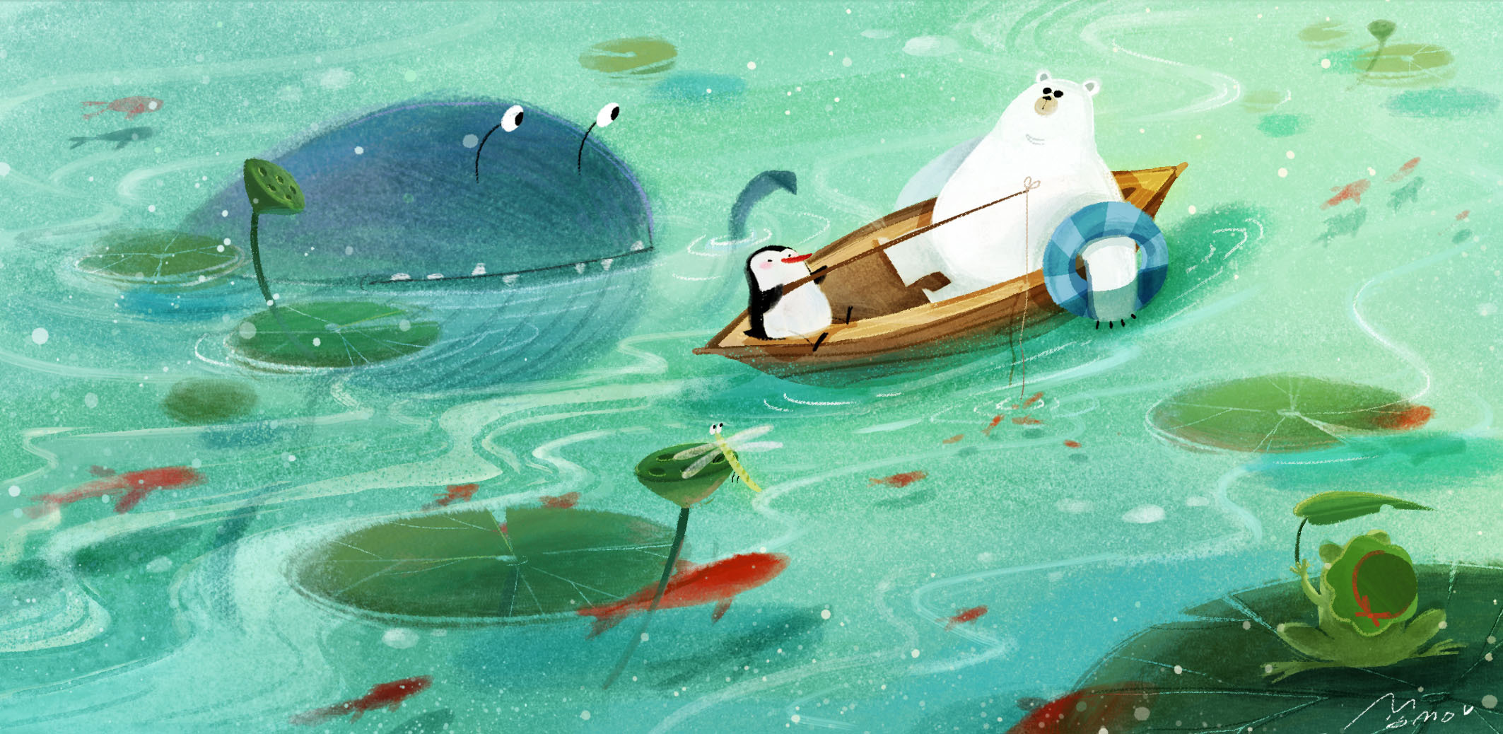 小船的旅行|插画|儿童插画|iashley - 原创作品 - 站酷 (ZCOOL)
