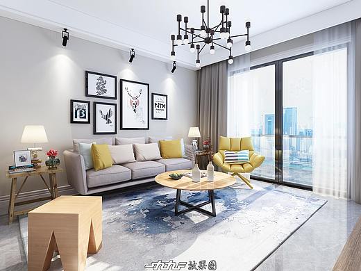 1992效果图~北欧客餐厅效果图