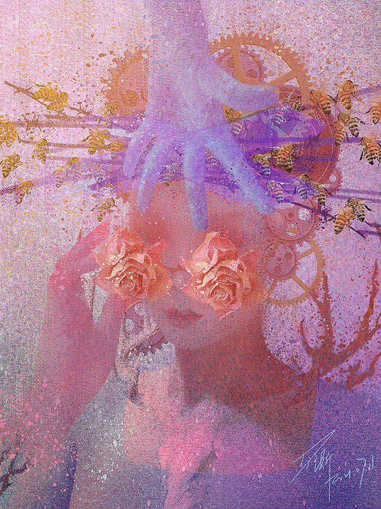 近期作品——缠绕与泪(图ZMjcwMTM2OTY4) - 艺术插画 - 站酷设计师DISS澌原创素材 - 站酷ZCOOL