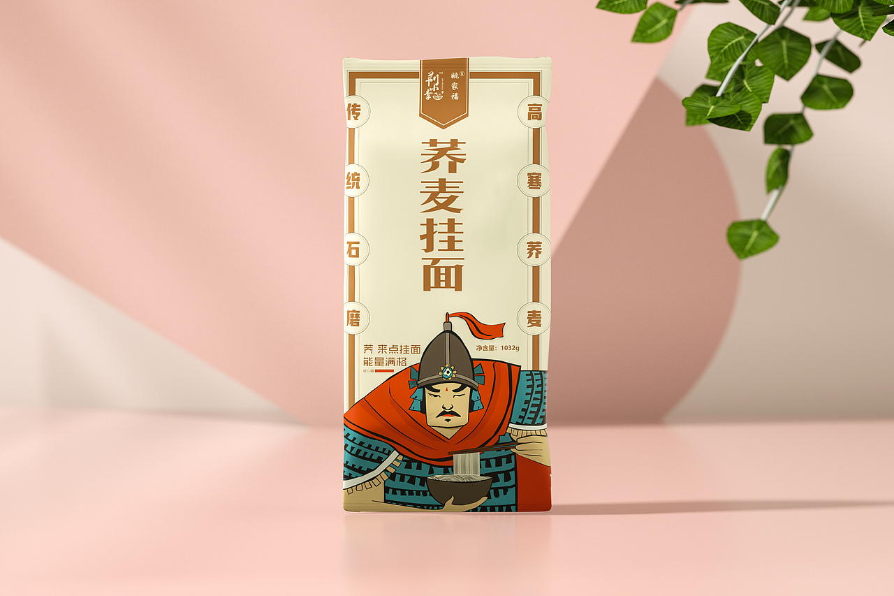 荞麦面/食品|平面|包装|河南茵念品牌设计_原创作品-站酷zcool