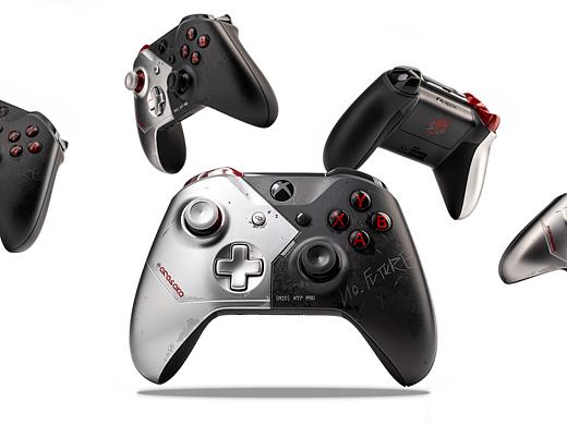 賽博朋克2077 紀念版手柄（個人主頁-ZNDQ4NjM3MDQ=） - 產品攝影 - 站酷設計師李屹倬原創(chuàng)素材 - 站酷ZCOOL