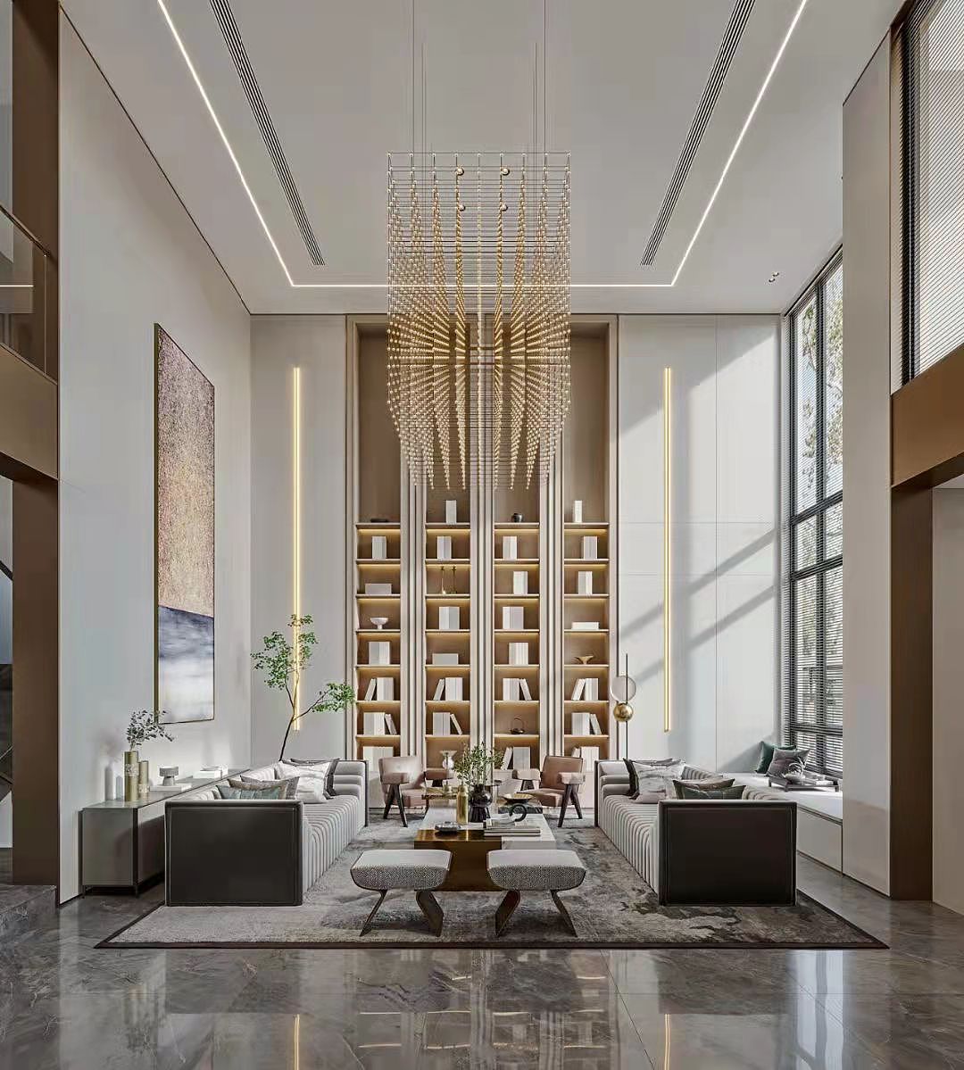 现代风别墅,简约自然百看不厌,年轻人的最爱