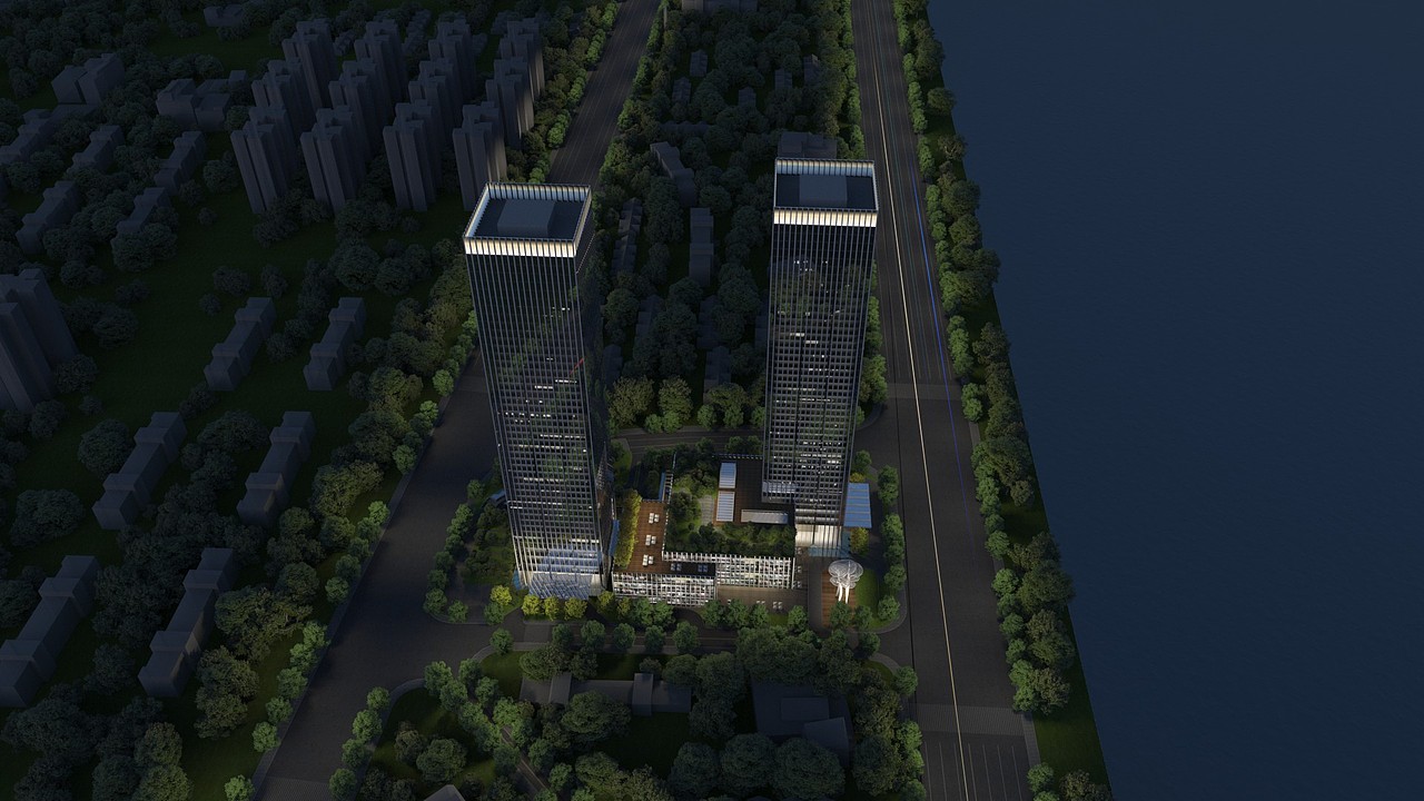 【实模渲染】灯光亮化设计----建筑灯光秀（图ZMjUwNDQwMzI4） - 建筑/空间 - 站酷设计师灯光亮化张滑滑原创素材 - 站酷ZCOOL