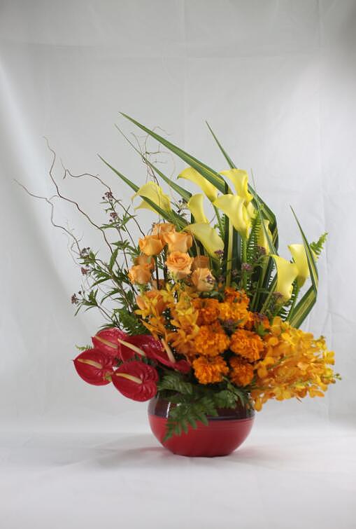 鲜花 前台花 桌花 瓶插花 餐桌花 茶几花 办公桌花 老总办公室花 签到