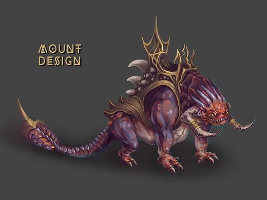 欧美西方魔幻坐骑