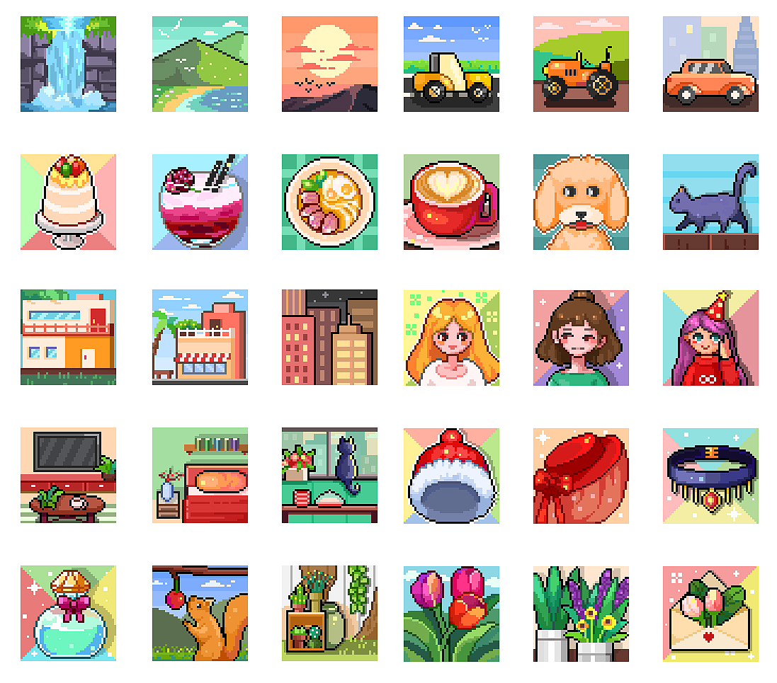 像素图练习（图ZMjUwNzA3MzUy） - 像素画 - 站酷设计师小苏姝原创素材 - 站酷ZCOOL