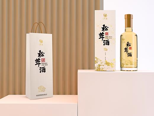 松茸酒包装设计