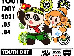 五四青年節(jié)節(jié)慶涂鴉