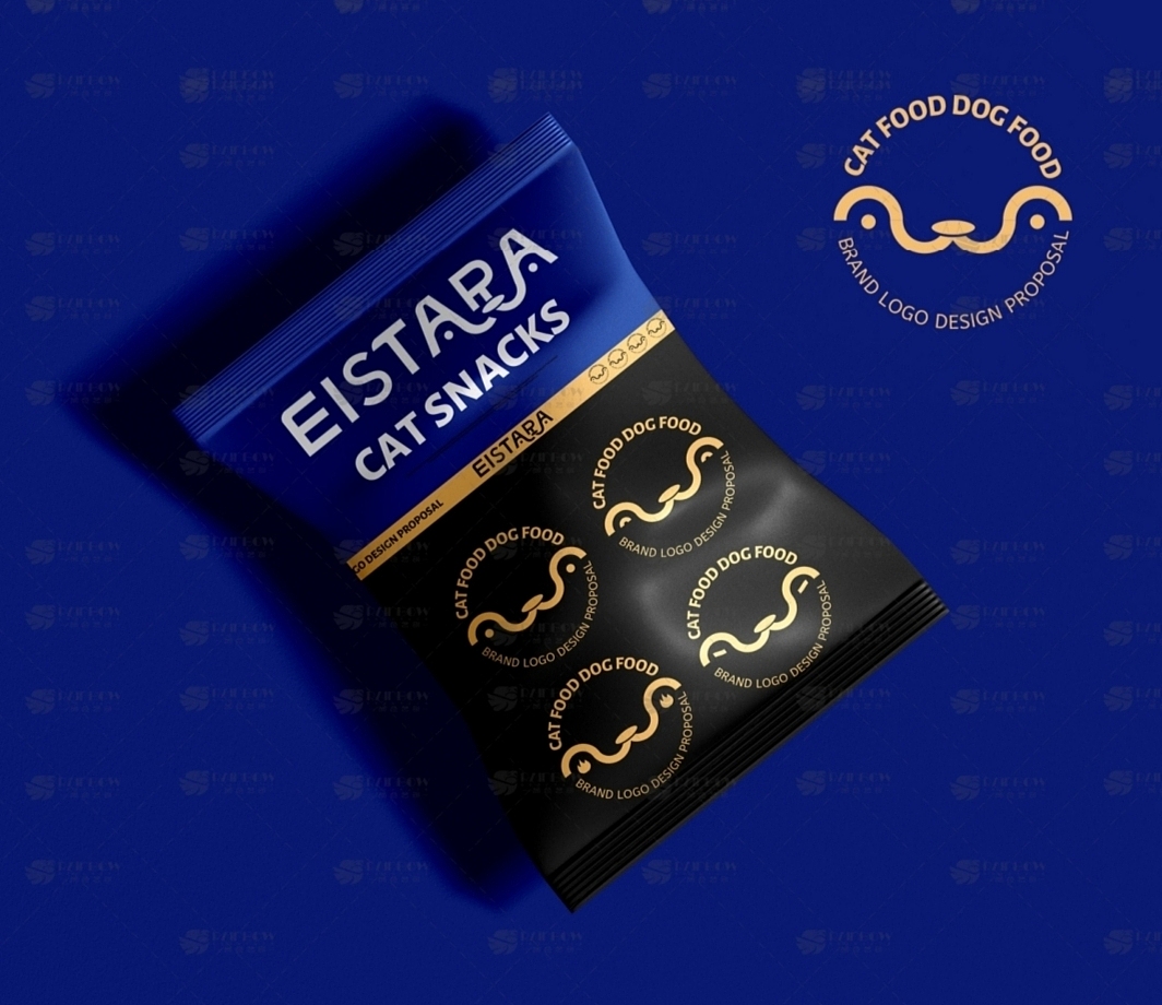 ElSTARA宠物用品品牌标志设计