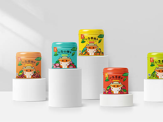 小牛发现品牌标识、ip形象、产品包装设计