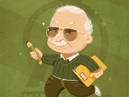 Stan Lee 我的人物插画与教程