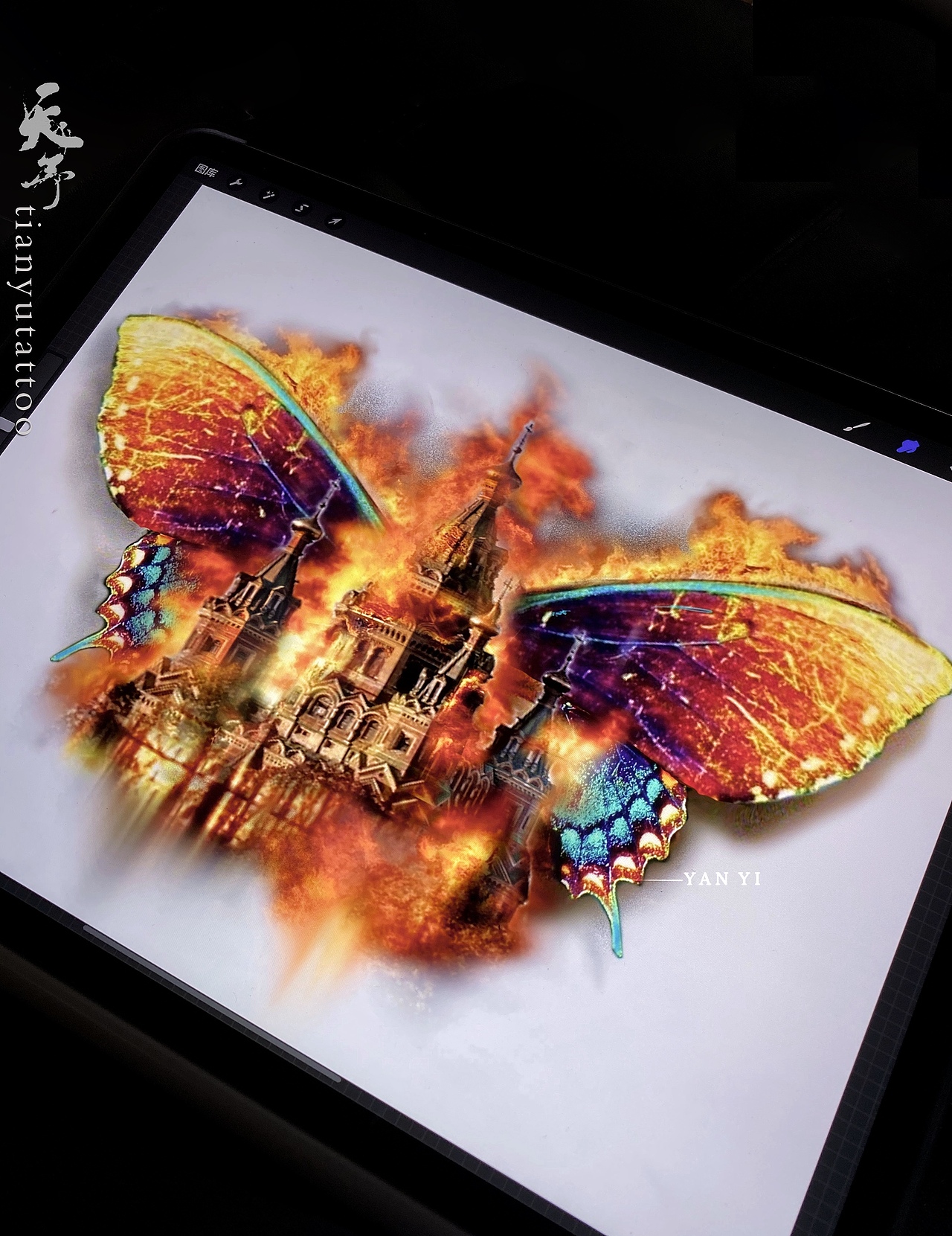 【客稿】写实花胸设计 (天予刺青·彦伊作品)