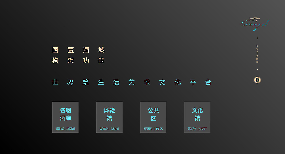 国壹酒城 烟酒零售-品牌策划公司（图ZMjAxMDAwMjAw） - 品牌 - 站酷设计师成都品牌策划公司原创素材 - 站酷ZCOOL