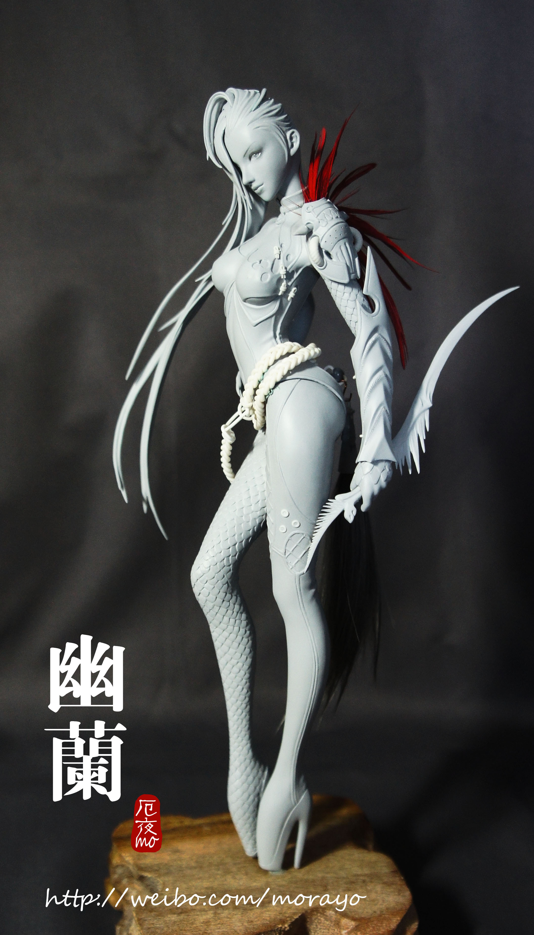 【剑灵手办】《蛇蝎帝王:幽兰》原型:厄夜mo