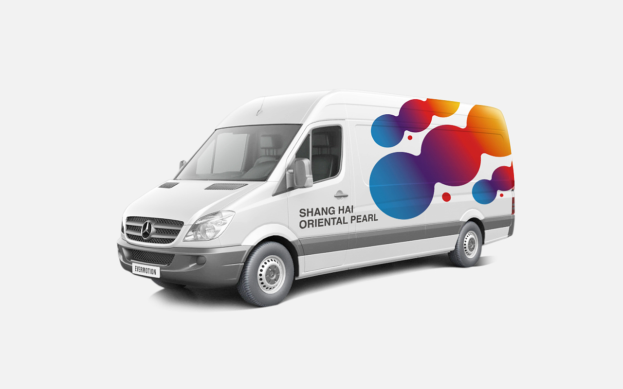 东方明珠集团LOGO设计(飞机飞过天空)