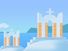 希臘圣托里尼島