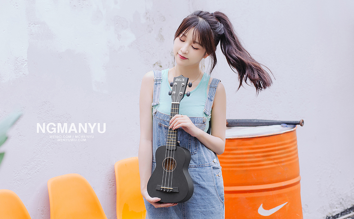 尤克里里美女摄影（图ZMjcwMTc0MTA4） - 人像摄影 - 站酷设计师rockbank原创素材 - 站酷ZCOOL
