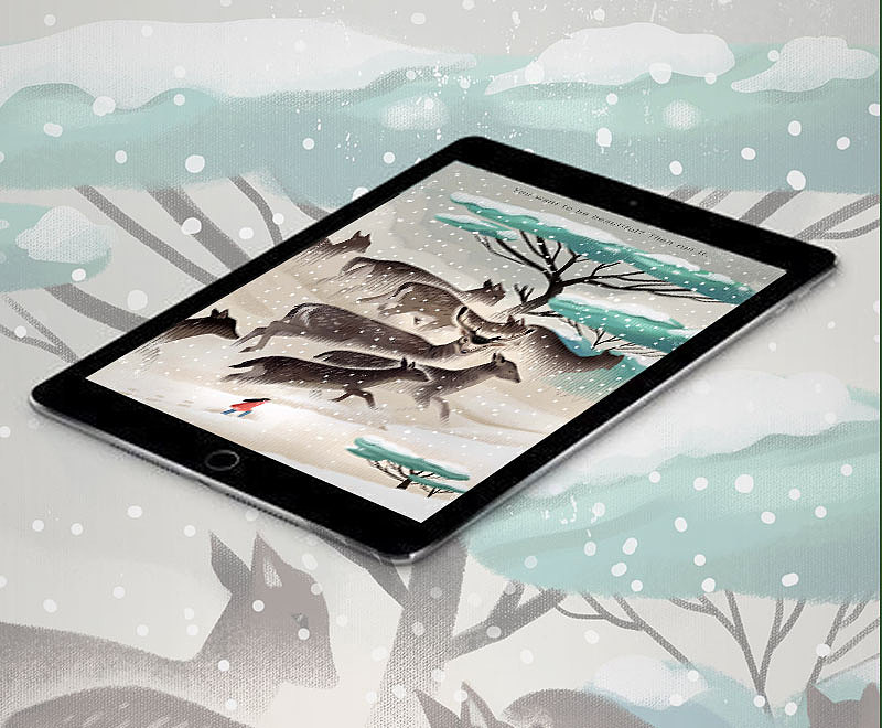 你好时光-系列日常插画