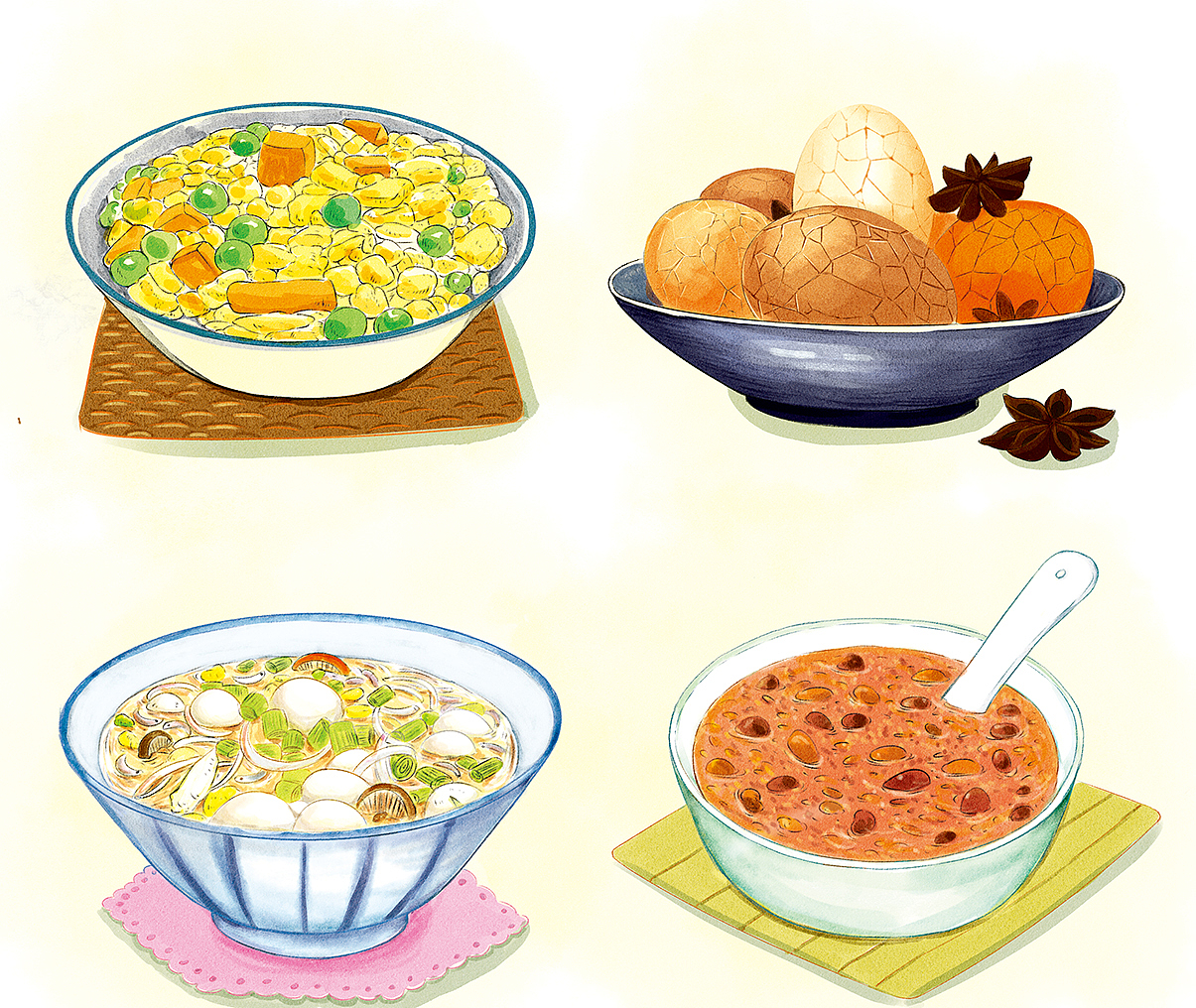 24节气习俗,传统美食-春夏合集
