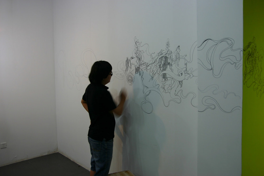 新作-墙绘-60多个小时