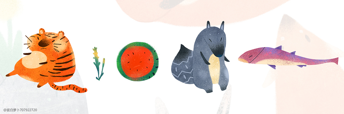 小森林（图ZODQyNTk3MDQ=） - 儿童插画 - 站酷设计师拔白萝卜原创素材 - 站酷ZCOOL