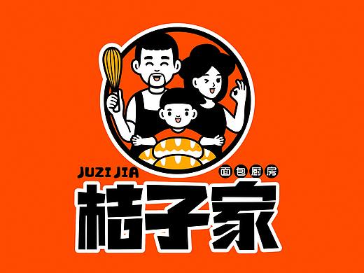 桔子家手作面包X龙潮视觉常星宇X品牌logo设计