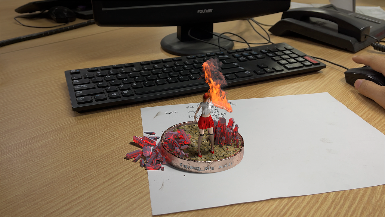 C4D做人物手办一个（图ZMjgwMTI4MDg0） - 人物/生物 - 站酷设计师yupengniu原创素材 - 站酷ZCOOL