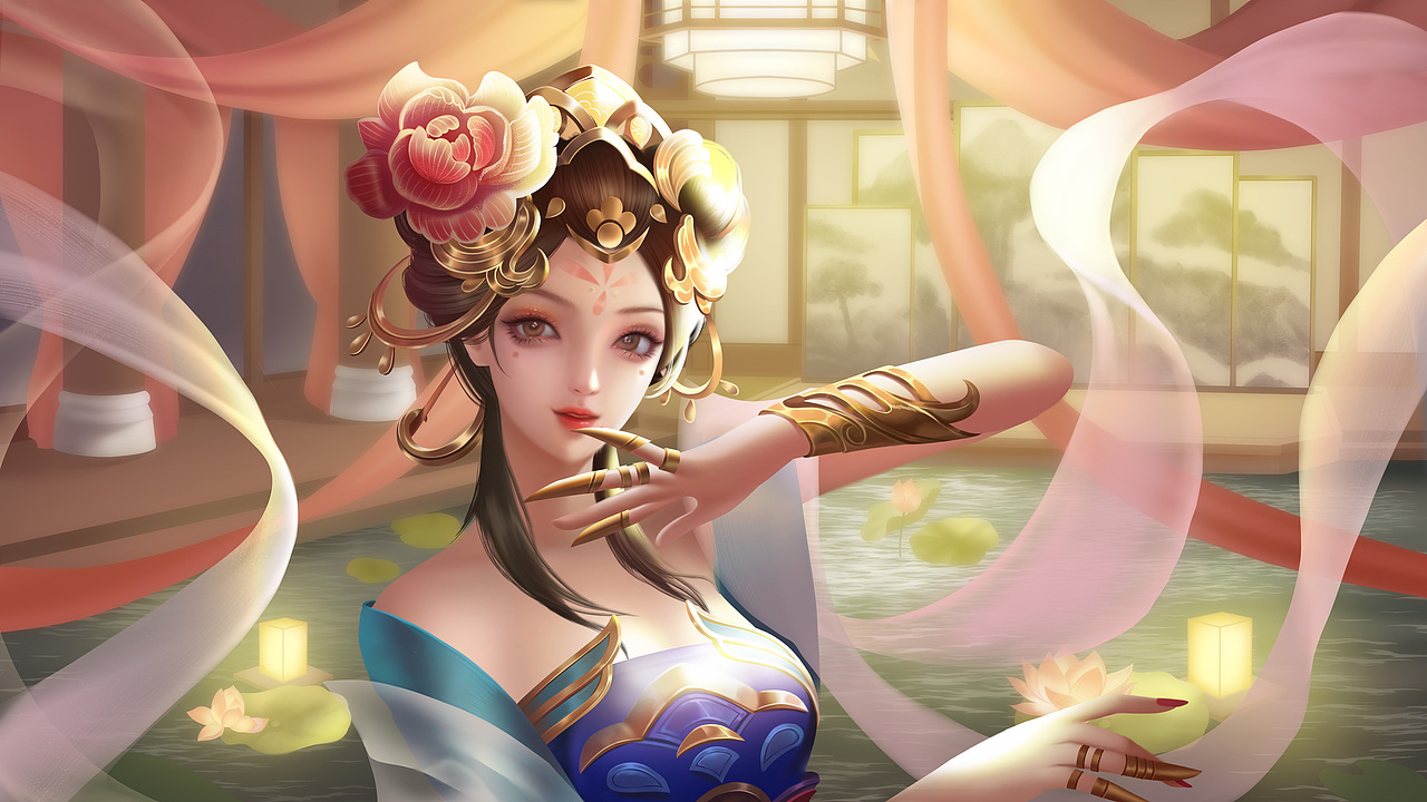 王者荣耀杨玉环同人