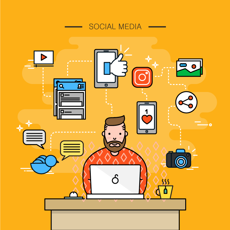 互联网IT职业人物插画（图ZMjIwMTM5MjAw） - 创作习作 - 站酷设计师越前龍馬原创素材 - 站酷ZCOOL