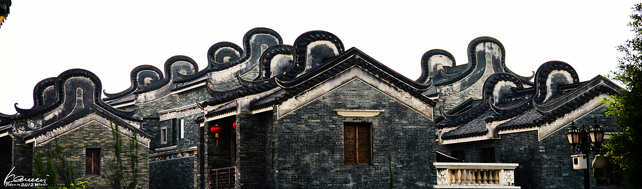 岭南特有镬耳屋